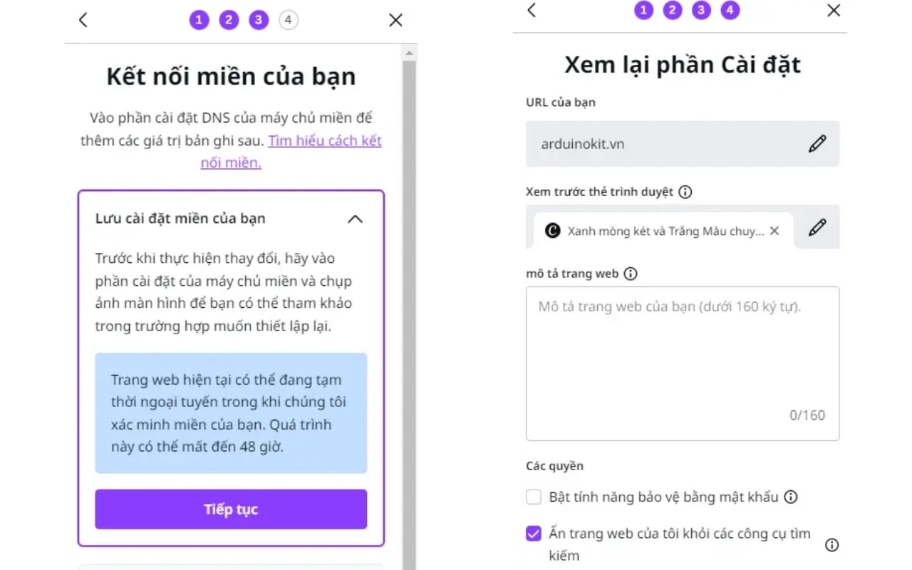 Hướng Dẫn Cách Thiết Kế Landing Page Trên Canva bước 6.2
