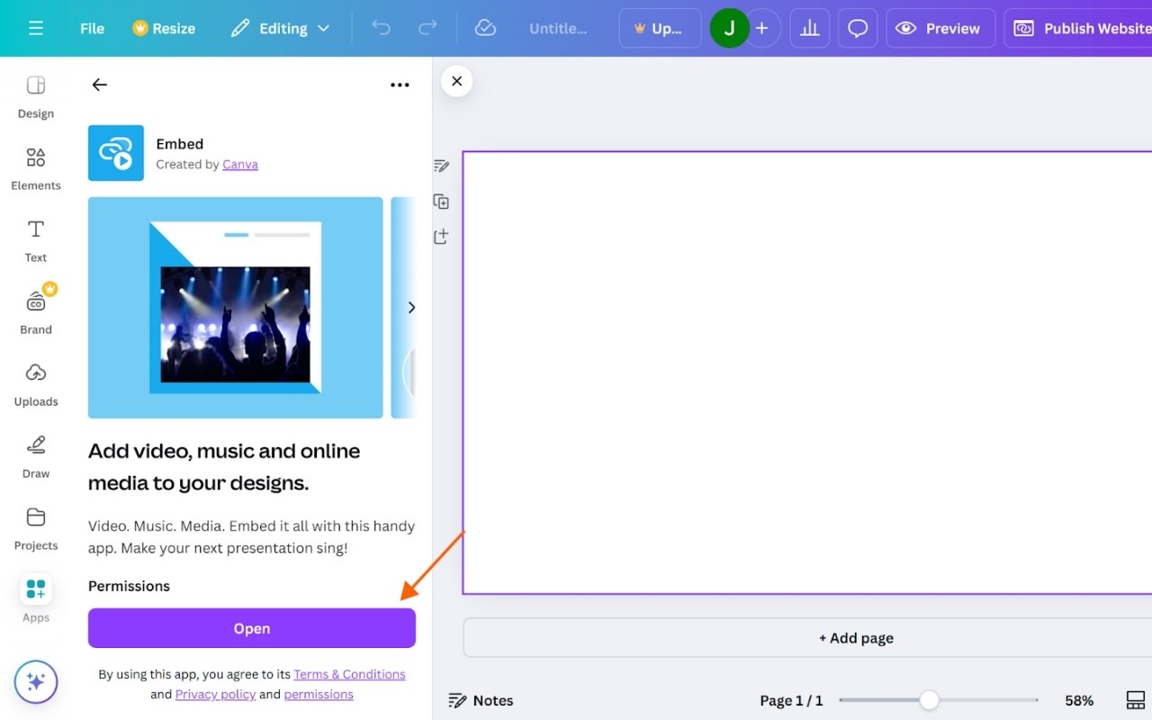 Hướng Dẫn Cách Thiết Kế Landing Page Trên Canva bước 4.6