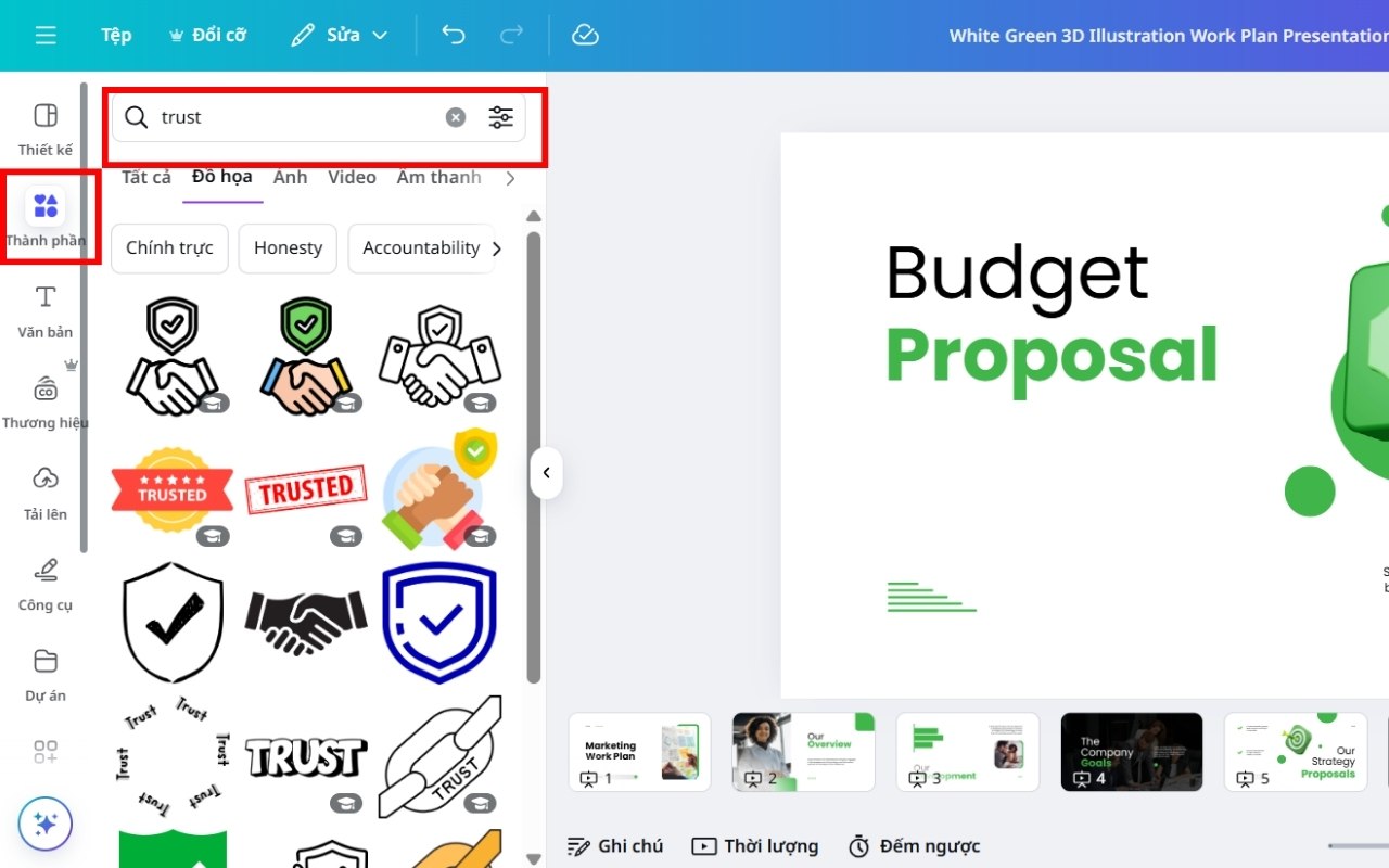 Hướng Dẫn Cách Thiết Kế Landing Page Trên Canva bước 4.10