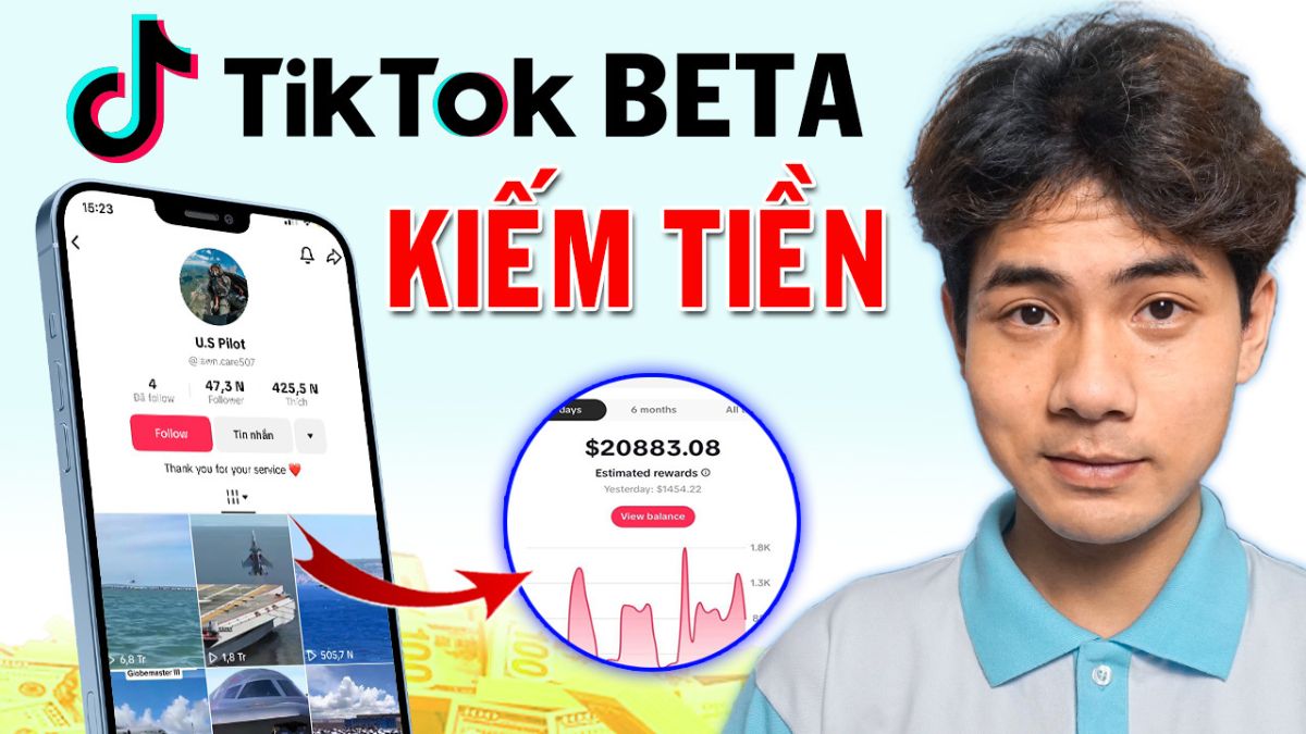 TikTok Beta: Cách Tạo Và Kiếm Tiền TikTok Beta Mới Nhất 2026