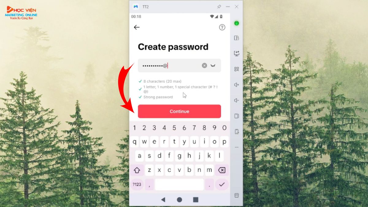 Đăng Ký Tài Khoản TikTok Chuẩn Beta Bước 5