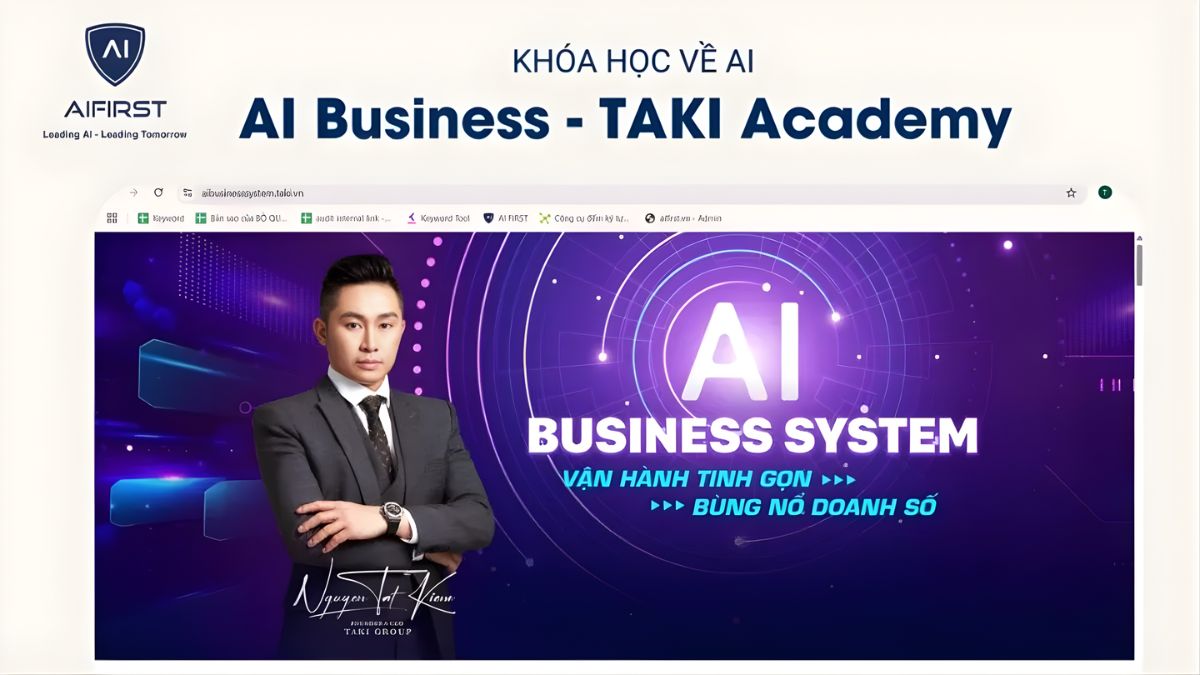 Top 17 Cơ Sở Đào Tạo AI Uy Tín- Taki Academy