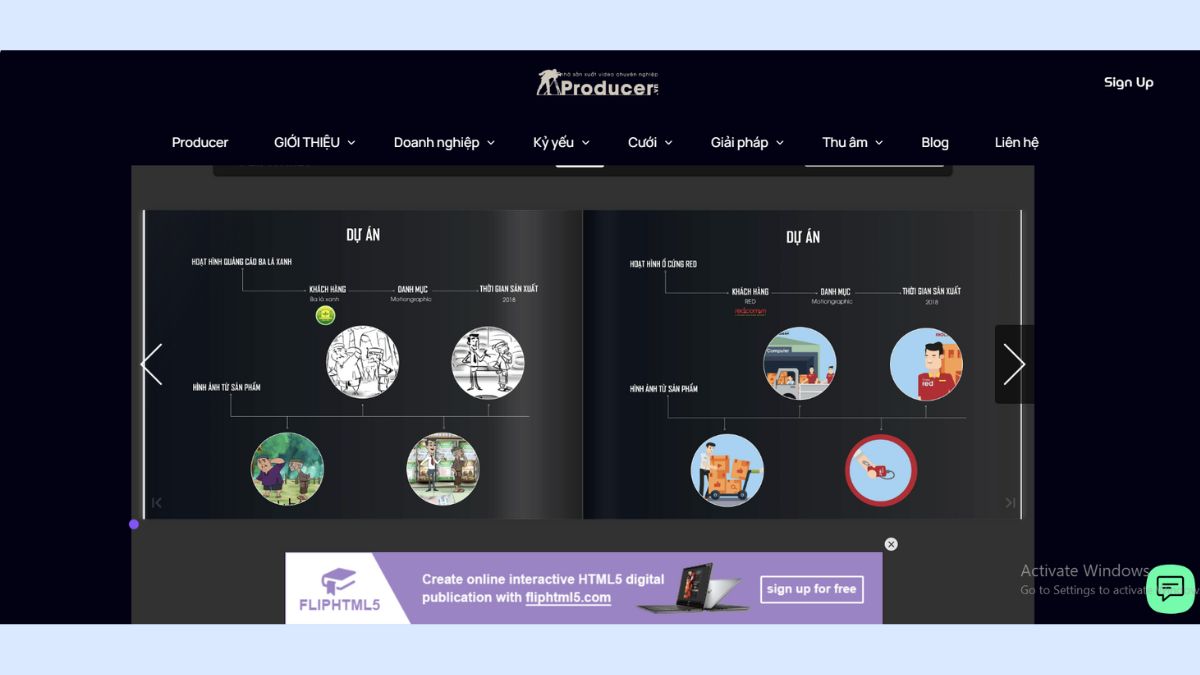 Dự án nổi bật của Producer.vn