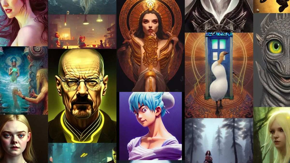 Top 11 web AI vẽ tranh tốt nhất- AI Lexica Art