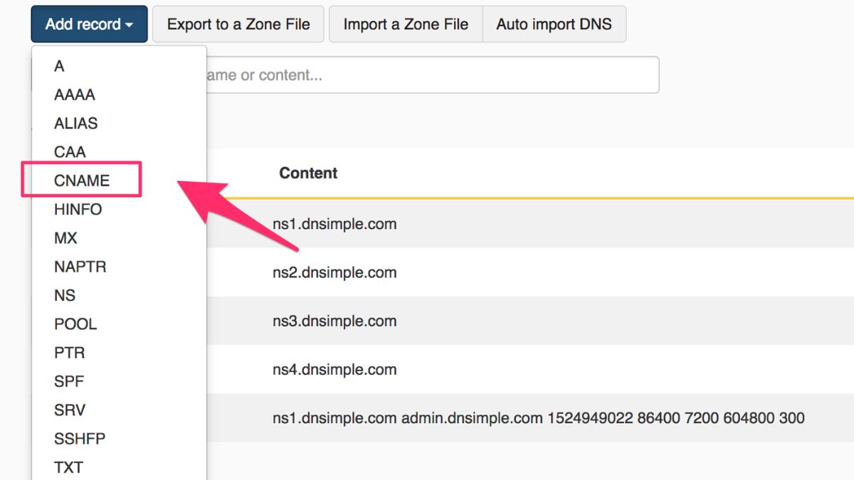 Hướng Dẫn Trỏ Tên Miền Về Ladipage bước 2.1