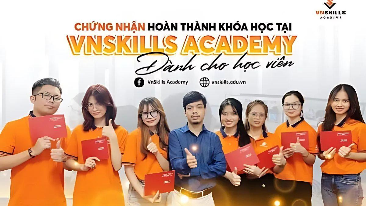 Thông tin liên hệ VnSkills Academy – Trung tâm đào tạo edit CapCut uy tín, giá tốt 2025