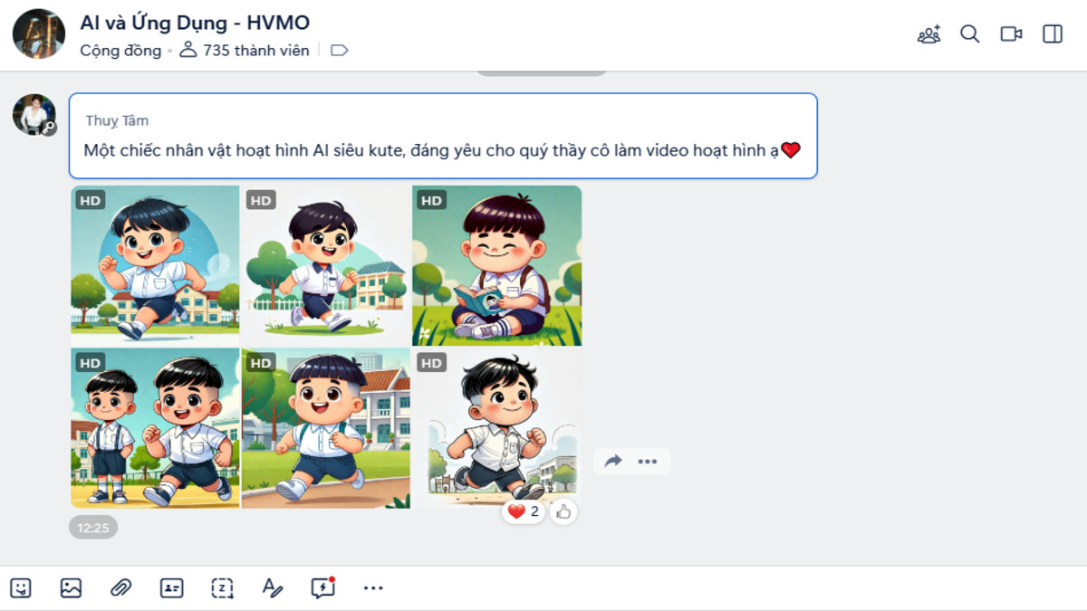 HVMO chú trọng xây dựng Group để các học viên trao đổi, học hỏi lẫn nhau