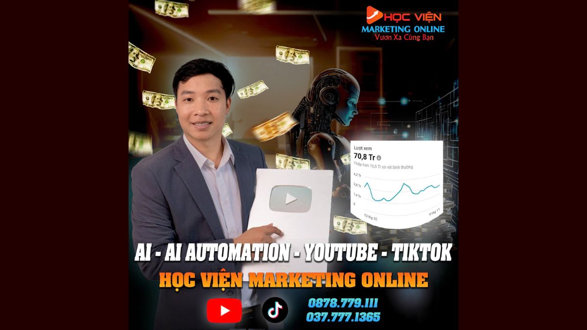 Khóa học AI Automation/ AI tại HVMO