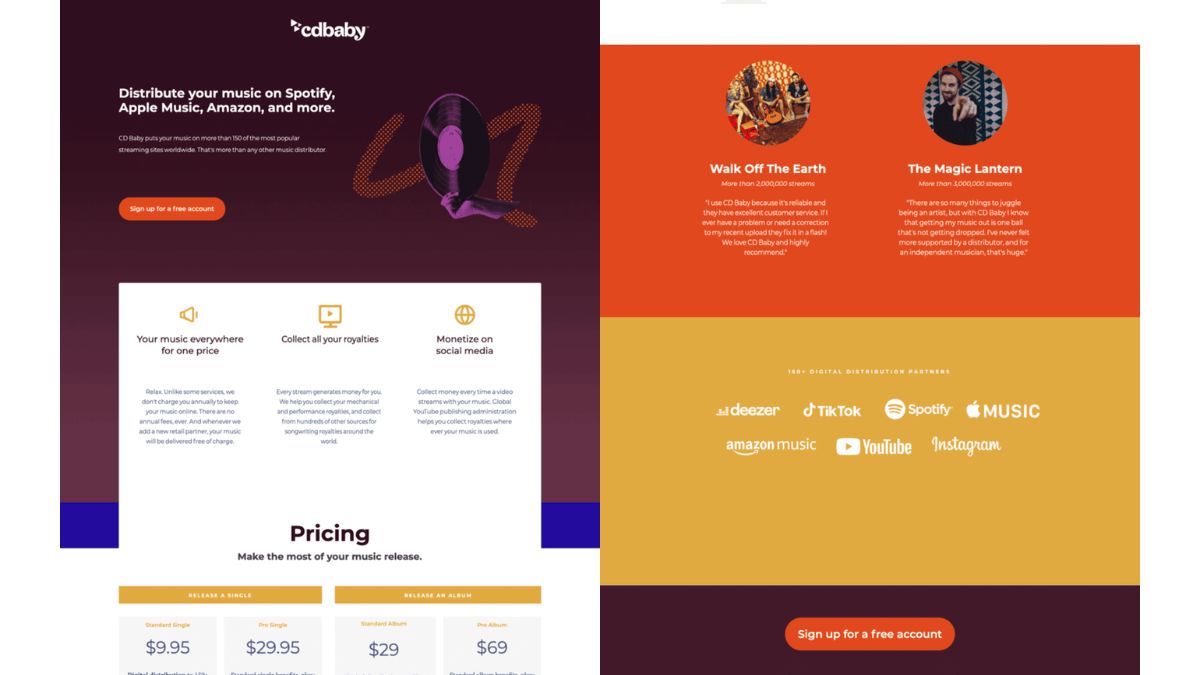 Ví Dụ Landing Page Đẹp- Mẫu 5