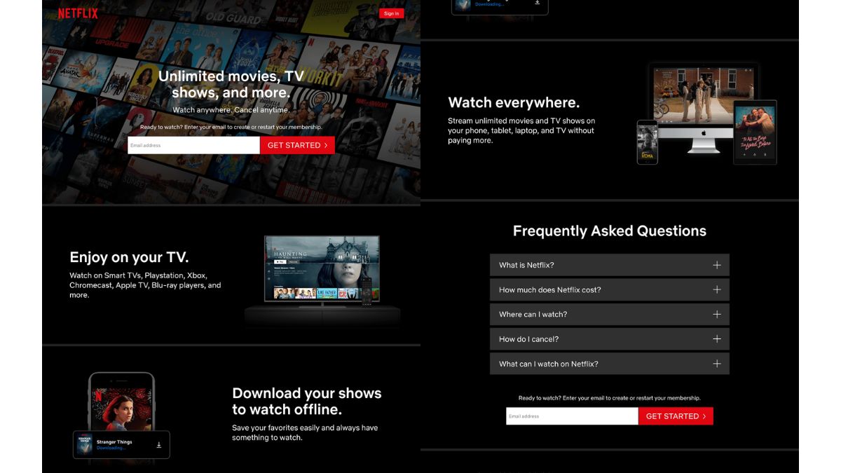 Ví Dụ Landing Page Đẹp- Mẫu 6