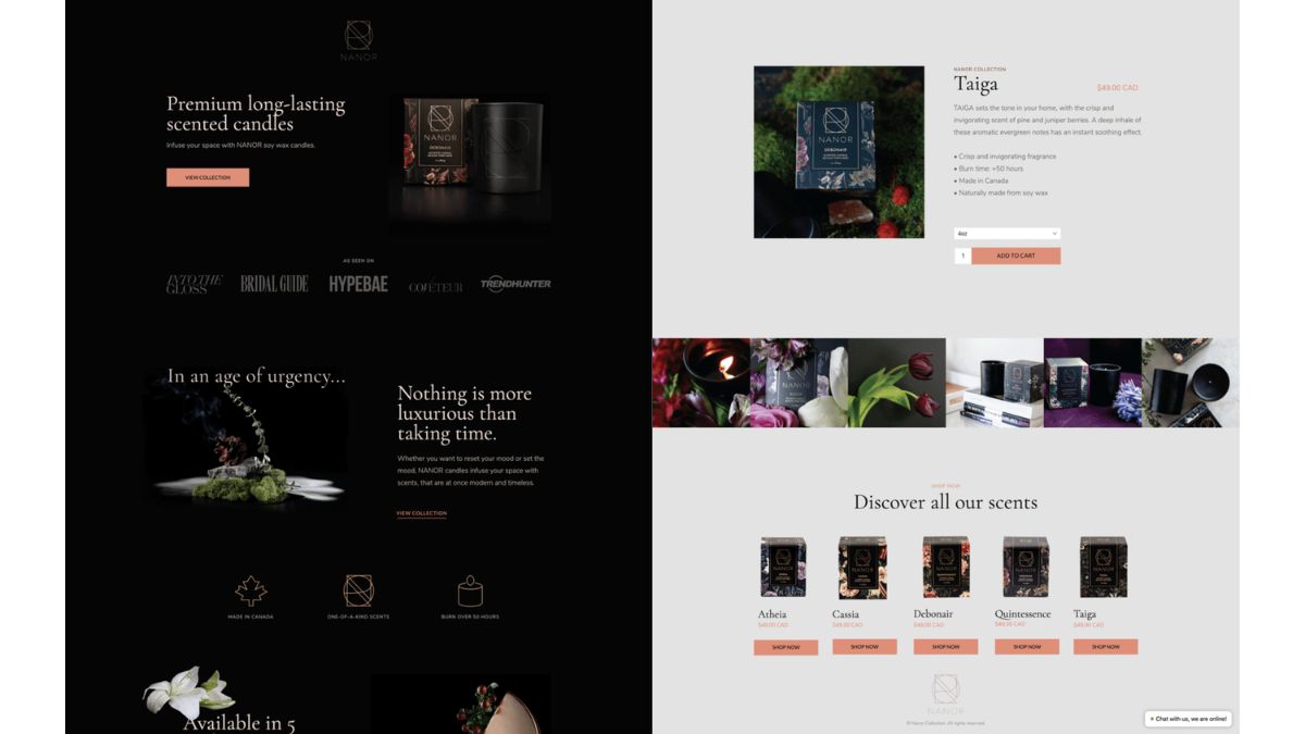 Ví Dụ Landing Page Đẹp- Mẫu 8