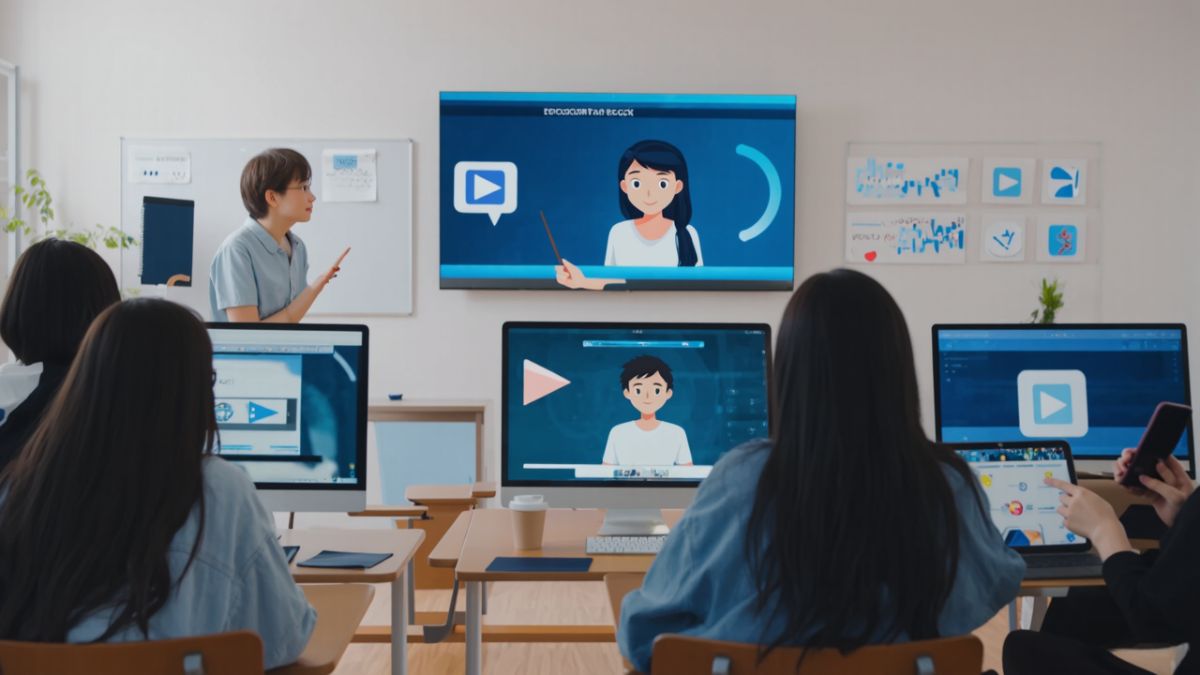 Tạo ra cộng đồng thực hành ảo sử dụng video AI để thúc đẩy học tập- Thảo luận và hợp tác thông qua video
