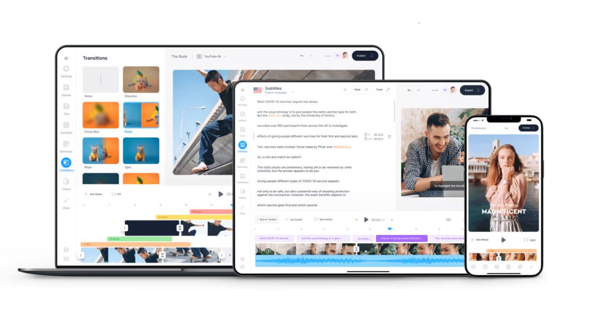 Top 7 công cụ hỗ trợ tạo video bằng AI trên Instagram- Veed