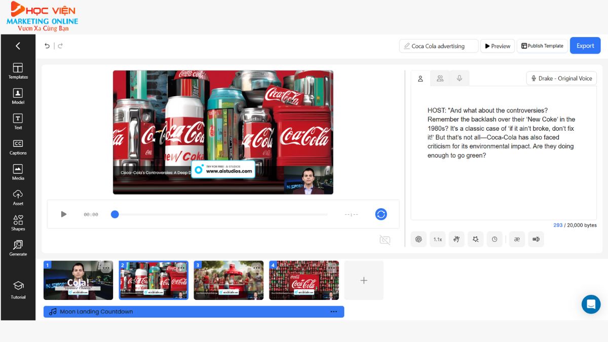 Công cụ tạo video AI cho thương mại điện tử- Các bước thực hiện DeepBrain