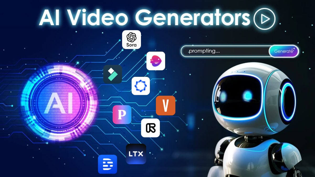 11 trình tạo AI Video Generation hàng đầu năm 2025