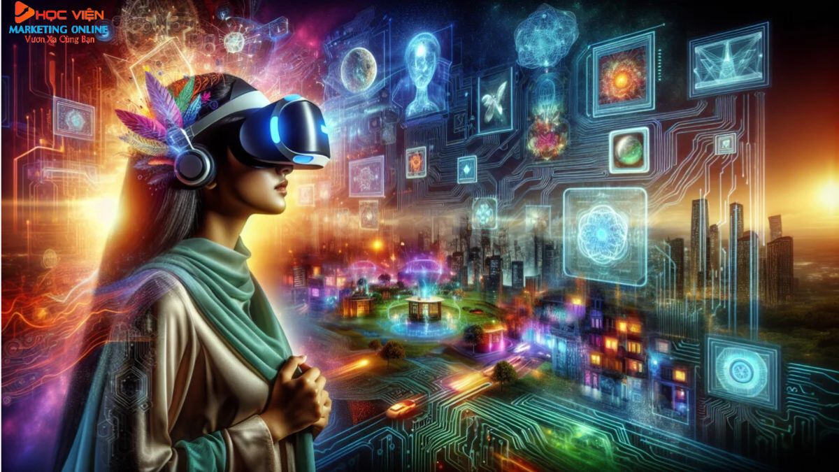 Ứng dụng của AI Metaverse vào doanh nghiệp- Tạo môi trường ảo sống động và chân thực