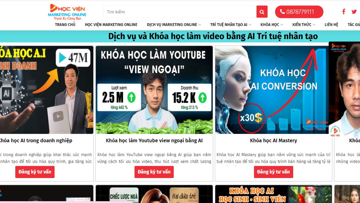 Các Loại Webpage Phổ Biến Hiện Nay- Trang nội dung