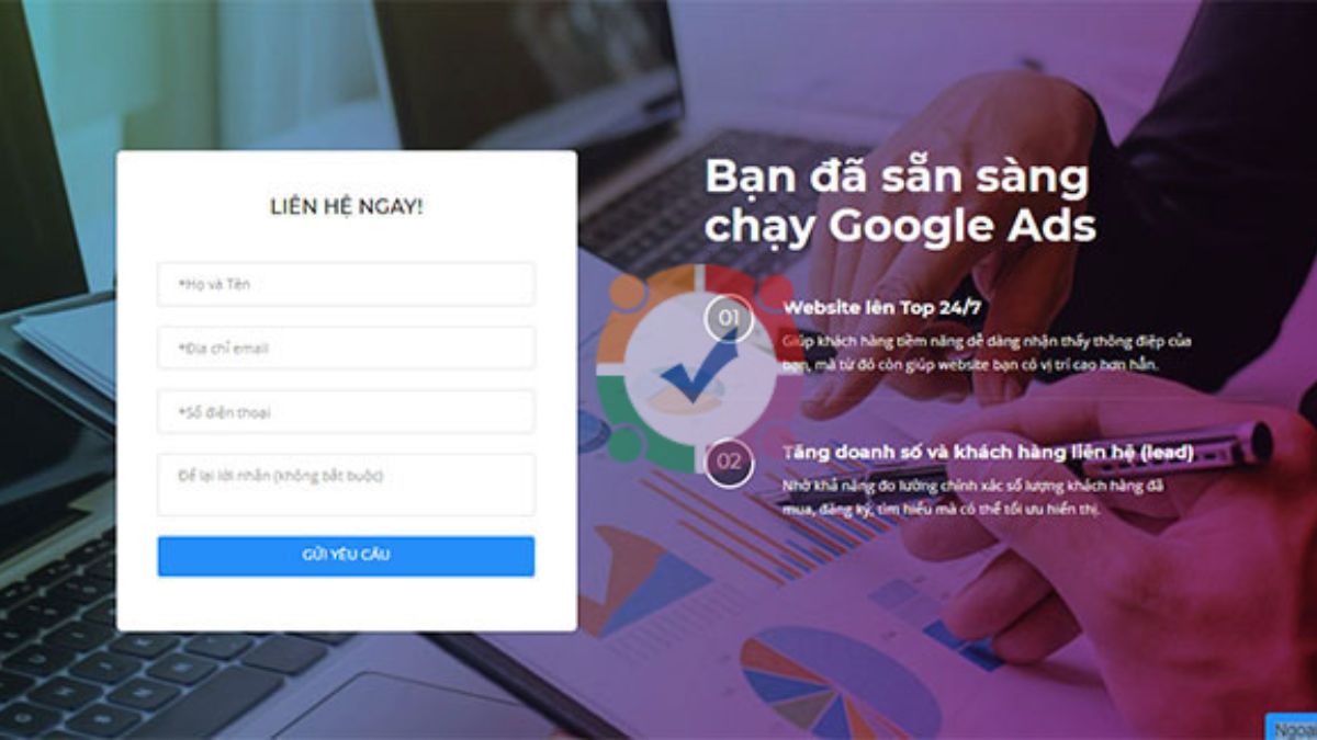 Các Loại Webpage Phổ Biến Hiện Nay- Trang landing