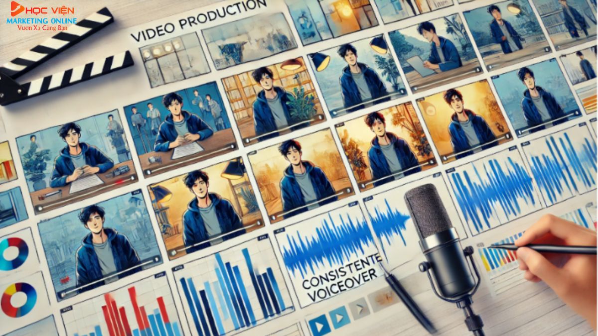 Cách xây dựng thương hiệu tiếp thị liên kết với video AI nhất quán- Duy trì sự nhất quán về mặt hình ảnh