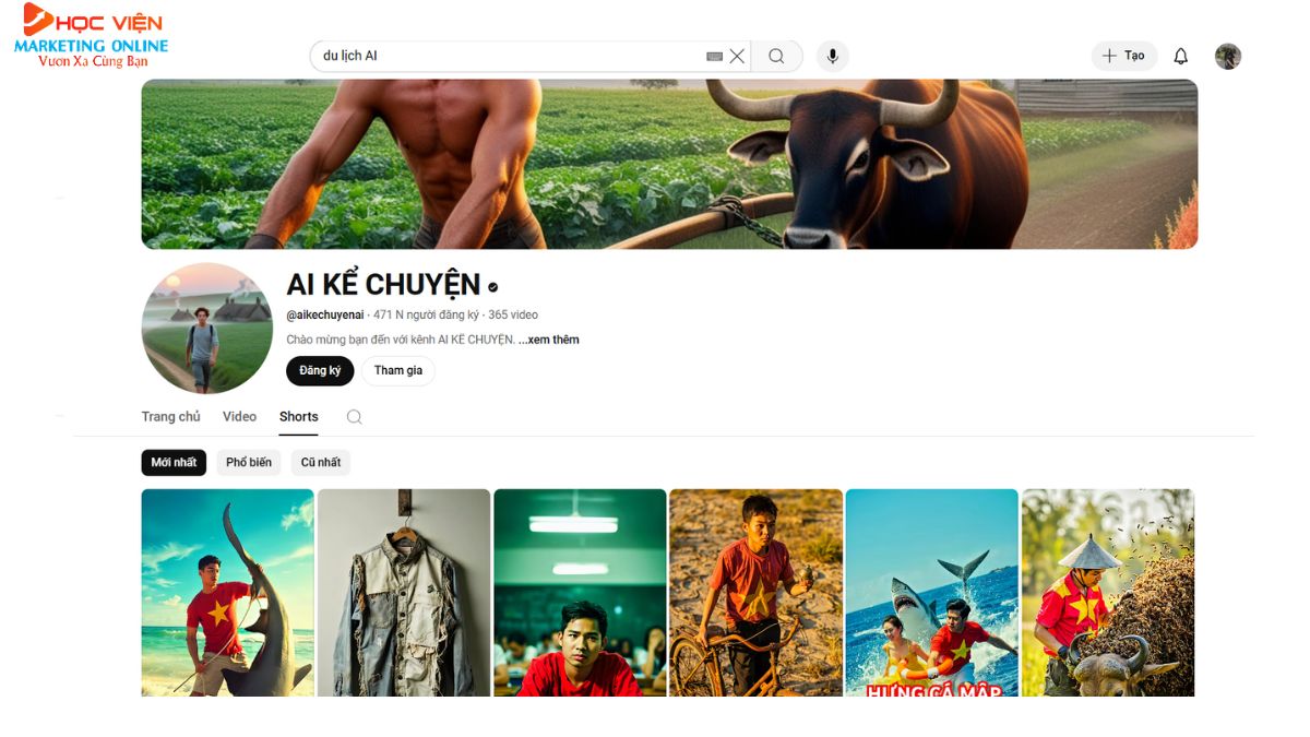 Ý tưởng làm video bằng AI sáng tạo- Video kể chuyện