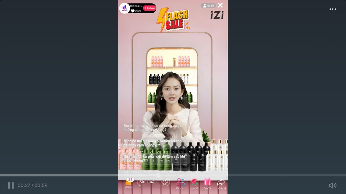 Ý tưởng làm video bằng AI sáng tạo- Video livestream AI